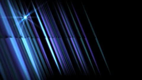 Abstract blue light with rays and lens flare 스톡 일러스트
