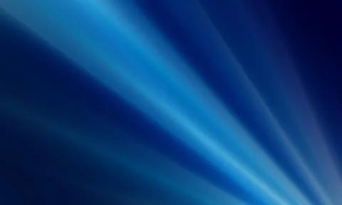 Abstract blue light rays background. Radiant, glowing, and atmospheric design. Stock Illustration