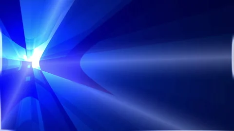 Abstract blue light rays geometric pattern for backgrounds, Stock Footage 337537846