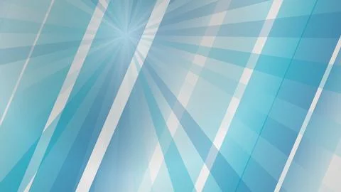 Abstract blue light rays with geometric patterns and shine Stock Illustration