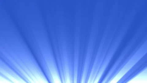 Abstract Blue Light Rays Rising from Bottom with Glow Effects Loop Stock Footage 331882524