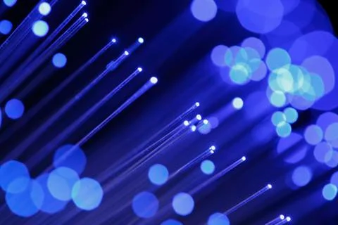 Abstract blue  light source Stock Illustration