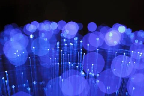 Abstract blue light source Stock Illustration