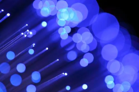 Abstract blue light source Stock Illustration