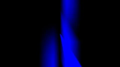 Abstract blue light streak Stock Illustration