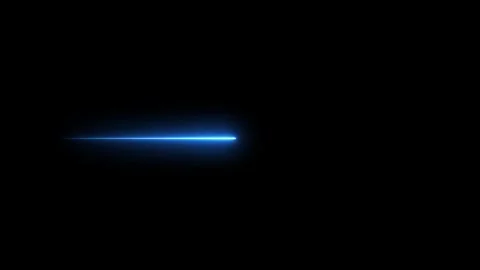 Abstract blue light streak moving on black footage. Abstract blue light str.. Stockbeeldmateriaal 334048101