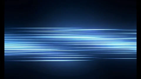 Abstract blue light streaks on dark background digital motion graphics Stock Footage 318948246