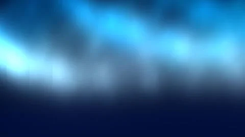 Abstract Blue Light Streaming Across Smooth Horizon in Dreamy Night Scene Stock Footage 327604439