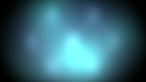 Abstract blue light swirls into circular shape on black background Video stock 329009299