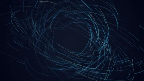 Abstract blue light swirls on dark background 스톡 동영상 342792483