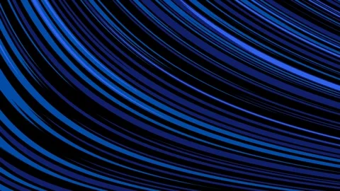 Abstract Blue Light Trails on Black Background Dynamic Motion Graphics Видео 339315125