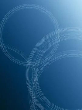 Abstract blue light trails form fluid swirls on a textured background, crea.. Stock Illustration