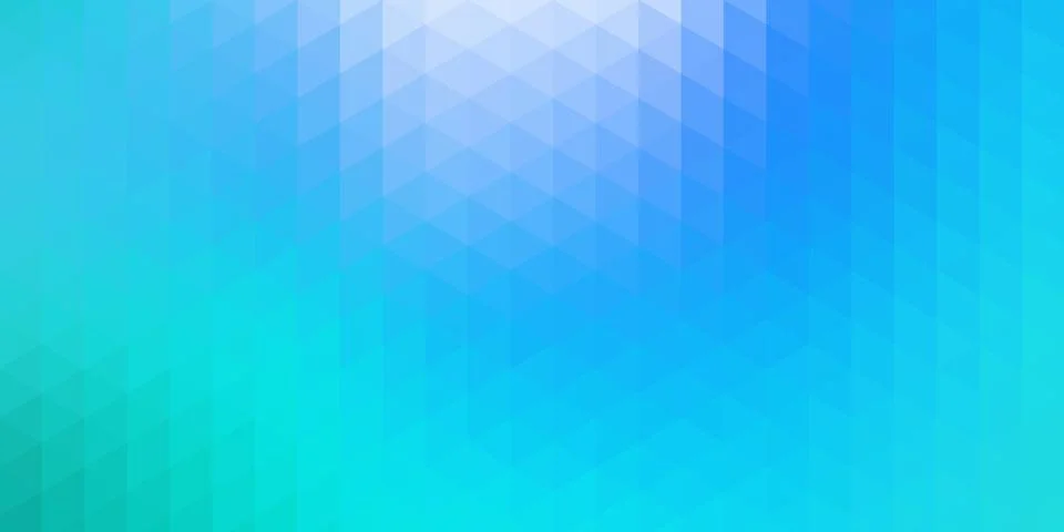 Abstract Blue Light Triangle Vector Pattern Background. Geometric Graphic Tech Stock Illustration
