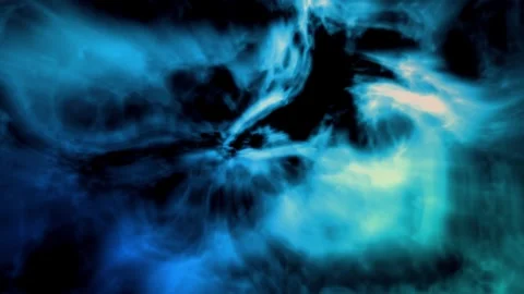 Abstract blue light waves background moving energy flow 動画素材 321171899