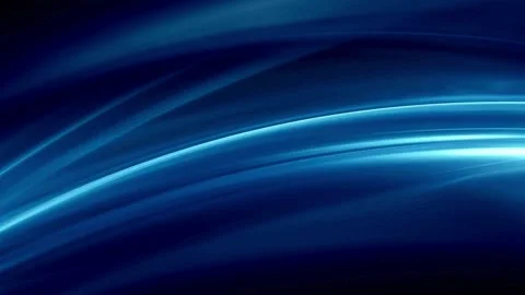Abstract Blue Light Waves Motion Background Video stock 336112364