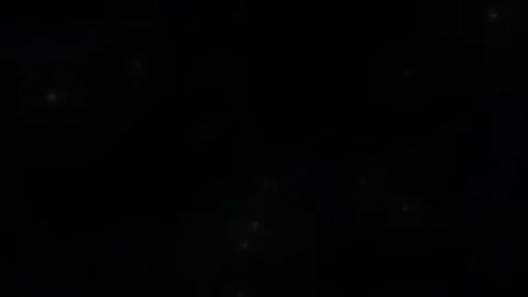 Abstract blue lightning bolts and glowing particles in a dark cosmic space Stock-Footage 345016694