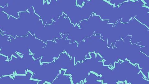 Abstract blue lightning pattern on a dark purple background 스톡 일러스트