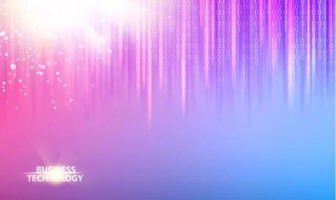 Abstract blue lights background. Stock Illustration