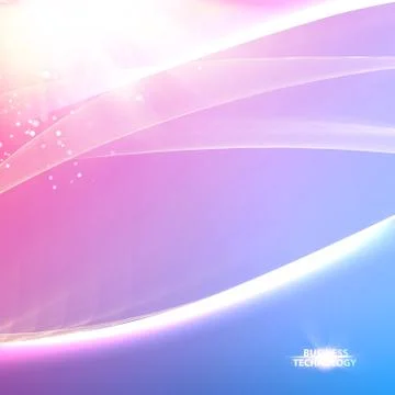 Abstract blue lights background. Stockillustratie