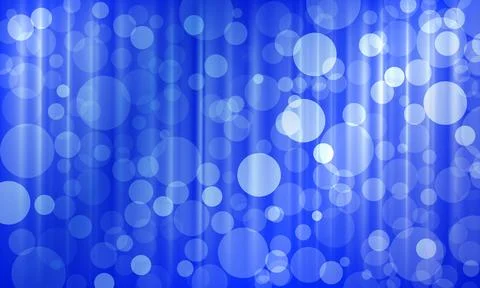 Abstract blue Lights Festive background with light beams. soft circle. Stock Illustration
