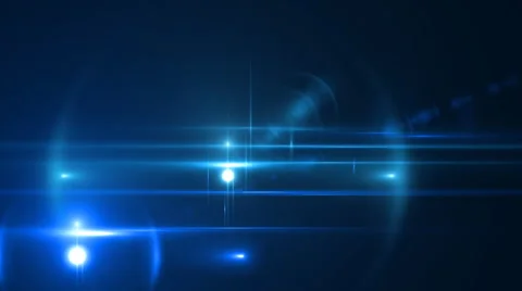 Abstract blue lights Stock Footage 46065425
