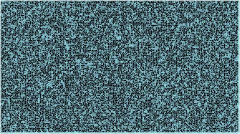 Abstract blue line pattern on black, Glowing neon wave lines background, Futu Stock Photos