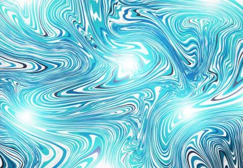 Abstract blue line pattern of marbles decorative artwork background. Stock-Illustration