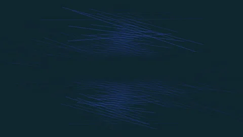 Abstract blue line pattern on a minimalistic background Vídeos de archivo 259297326