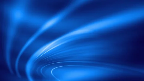 Abstract blue line stream flow big data speed line background technology big Stock Footage 288119172