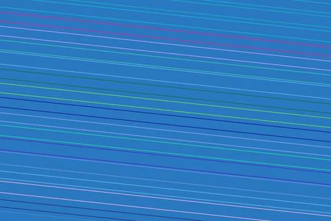 Abstract blue lines and patterns on screen or digital background Stock Illustration