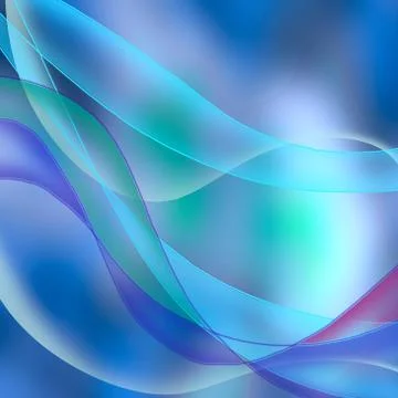 Abstract blue lines background Stock Illustration