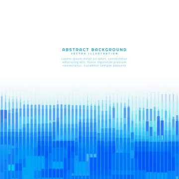 Abstract blue lines background Stock Illustration