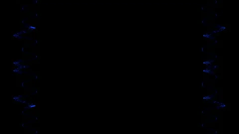 Abstract Blue Lines on Black Background Stock Footage 284393813