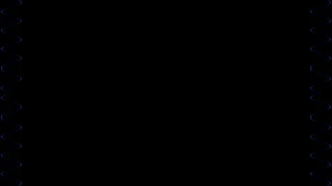 Abstract Blue Lines on Black Background Stock Footage 284393818