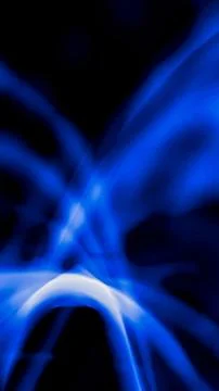 Abstract blue lines on a black background Stock Illustration