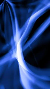 Abstract blue lines on a black background Stock Illustration