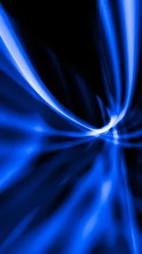 Abstract blue lines on a black background Stock Illustration