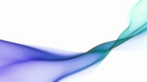 Abstract Blue Lines oscillation, 4k Mystical Fusion of liquid glassy 3d loop Stock Footage 263669635