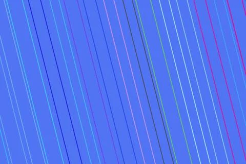 Abstract blue lines pattern with colorful streaks Stock Illustration