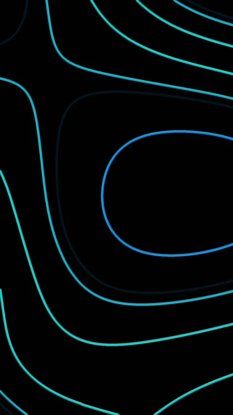 Abstract Blue lines topography background animation Stock Footage 297059437
