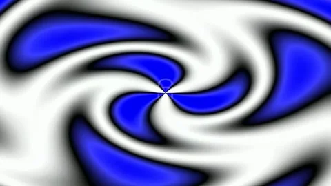 Abstract blue liquid flow background, vibrant cosmic wave motion loop Stock Footage 342203063