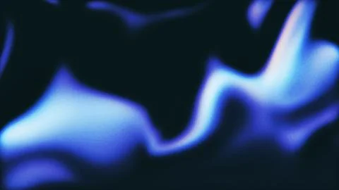 Abstract blue liquid glow blur aura light flow gradient wave background Stock Illustration