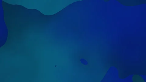 Abstract Blue Liquid Gradient Background with Smooth Wavy Flowing Shapes Stock Footage 310937508