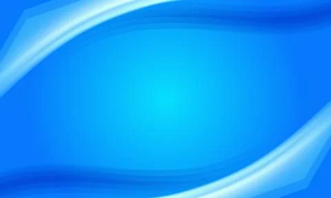 Abstract blue liquid gradient creative banner. smooth color background. Stock Illustration