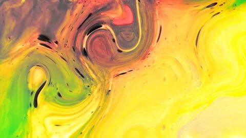 Abstract blue liquid paint animation. texture, neon background. Stock Footage 131318938