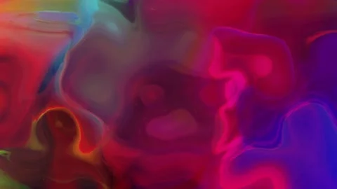 Abstract blue liquid paint animation.blue, texture,background. Stock Footage 132564516