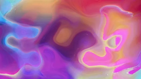 Abstract blue liquid paint animation.blue, texture, liquid,background. Stock Footage 132616428