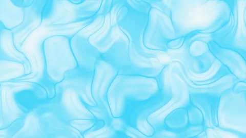 Abstract blue liquid patterns that resemble swirling flowing water. Stock Footage 334991586