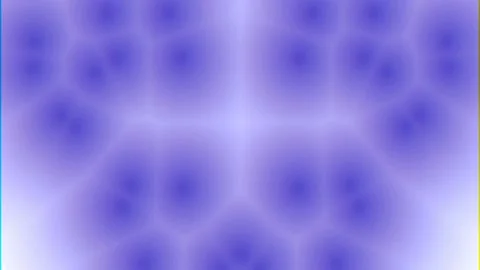 Abstract blue liquid ripple background wallpaper seamless fluid wave texture Stock Footage 336544056