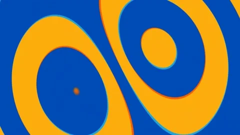 Abstract blue liquid shape wave, Acrylic texture with marbling background. Stock Footage 153007099